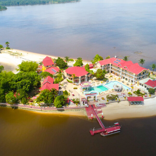 Droneshots of Arowai Island